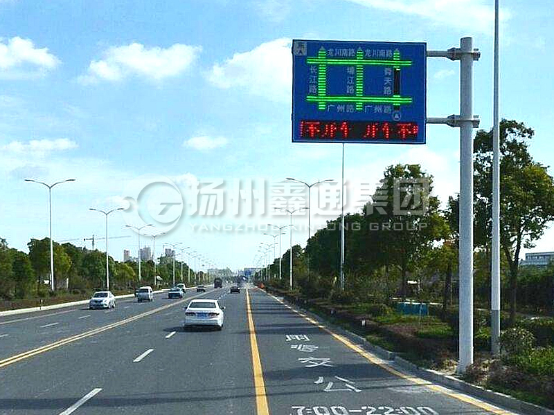 YDP-020，誘導(dǎo)屏桿，流量情報(bào)板立桿